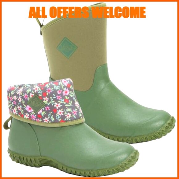 Waterproof Mid-Calf Boots for Women, All-Purpose Garden Shoes - Picture 7 of 7